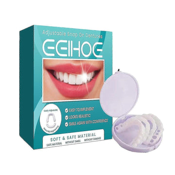 Adjustable Snap-on Dentures Temporary Teeth Repair Kit Correct Denture Alignment For Temporary Teeth Replacement